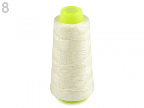 Voskované polyesterové nitě šíře 1 mm