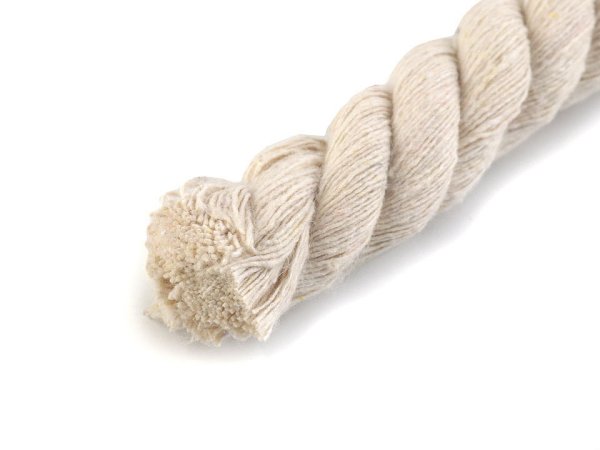 Bavlněná šňůra kroucená Ø18 mm macrame