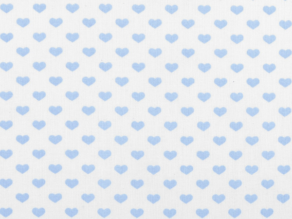 Bavlněná látka / plátno srdce