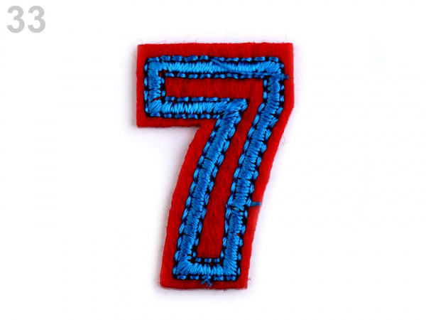 Nažehlovačka písmena / čísla