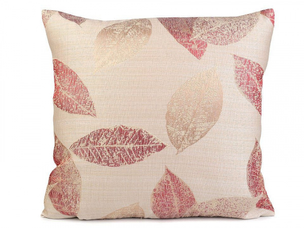 Povlak na polštář listy 44x44 cm