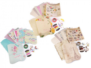 Scrapbooking sada album a doplňky