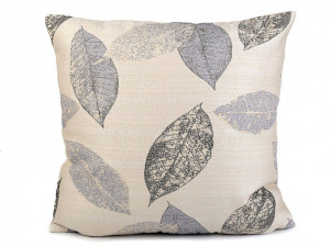 Povlak na polštář listy 44x44 cm