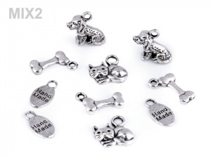 Mix přívěsků se zvířecími motivy