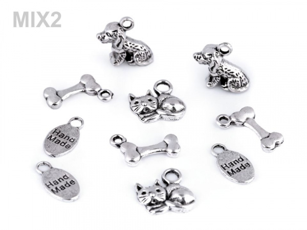 Mix přívěsků se zvířecími motivy