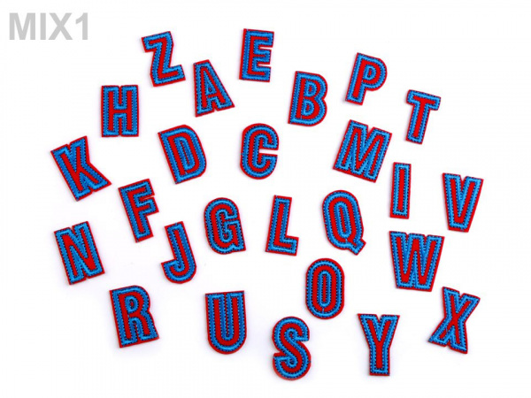 Nažehlovačka písmena / čísla