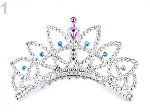 Karnevalová korunka s hřebínkem