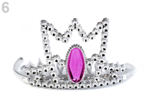 Karnevalová korunka s hřebínkem