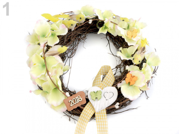 Kreativní sada květinový věnec