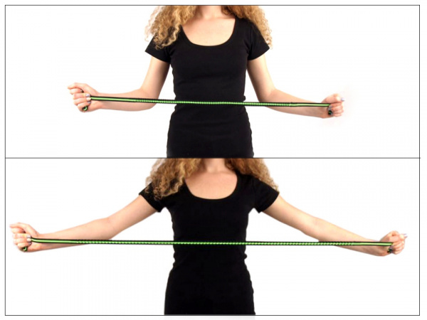 Pružný popruh na výrobu vodítka šíře 25 mm