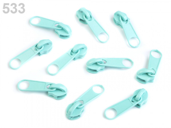 Jezdec ke spirálovým zipům No 5 BX