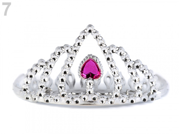 Karnevalová korunka s hřebínkem