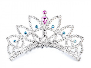 Karnevalová korunka s hřebínkem