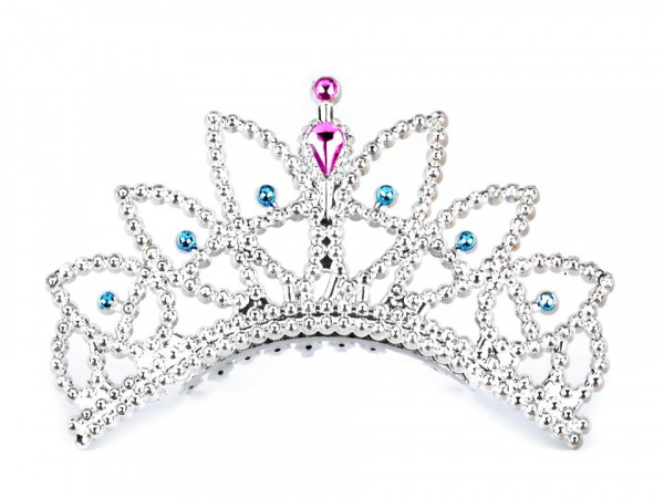 Karnevalová korunka s hřebínkem