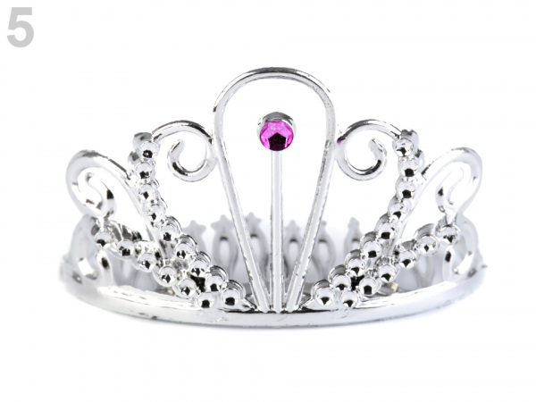 Karnevalová korunka s hřebínkem