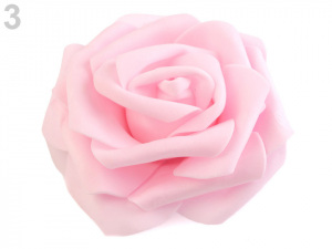 Dekorační pěnová růže Ø9 cm