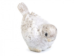 Vánoční / zimní ptáček s glitry