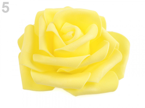 Dekorační pěnová růže Ø9 cm