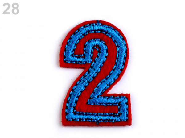 Nažehlovačka písmena / čísla