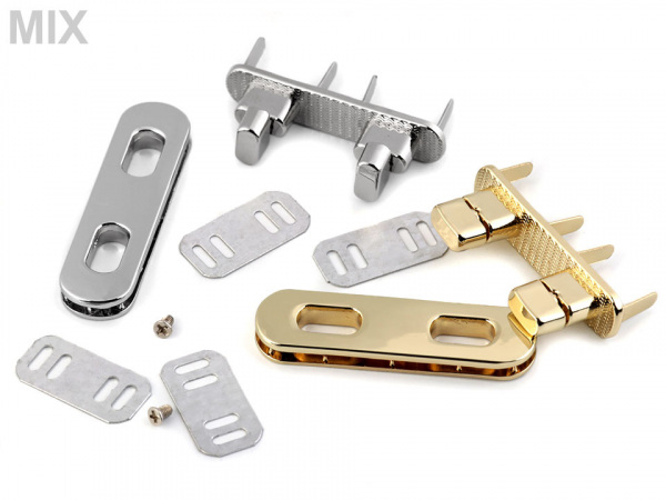Sada zapínání na tašku 15x55 mm