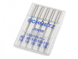 Strojové jehly Jeans sdružené 90; 100; 110 Schmetz