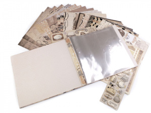 Scrapbooking sada album a doplňky