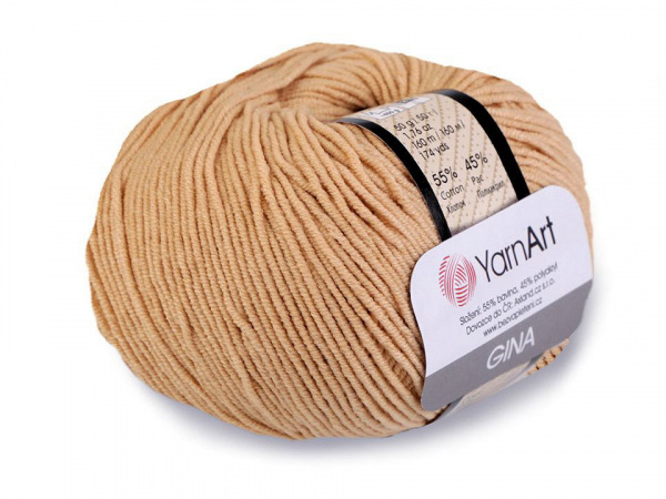 Pletací příze Gina / Jeans 50 g