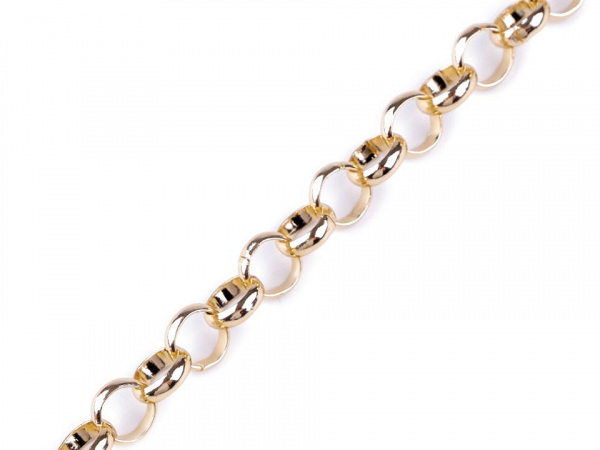 Řetízek na kabelky šíře 14 mm, metráž