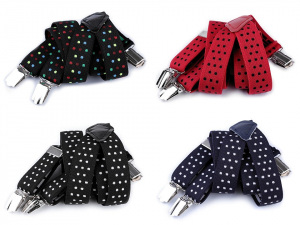 Dětské šle puntíkované