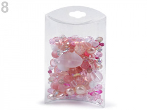 Skleněné korálky ramš ohňovky