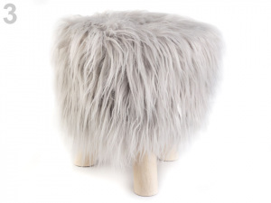 Taburet chlupatý