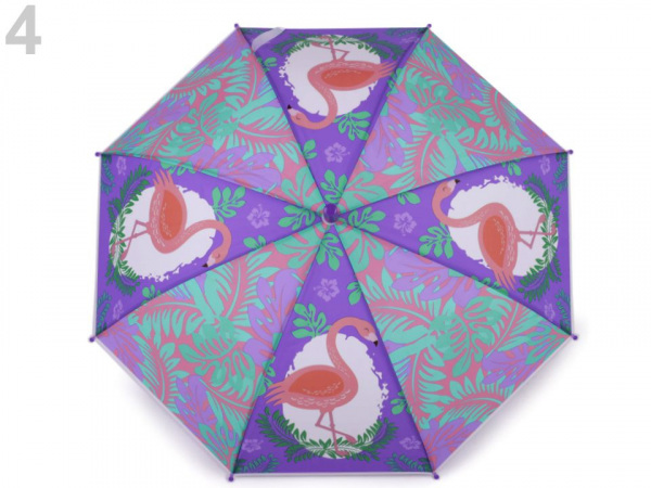 Dětský deštník plameňák