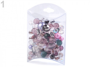 Skleněné korálky ramš ohňovky