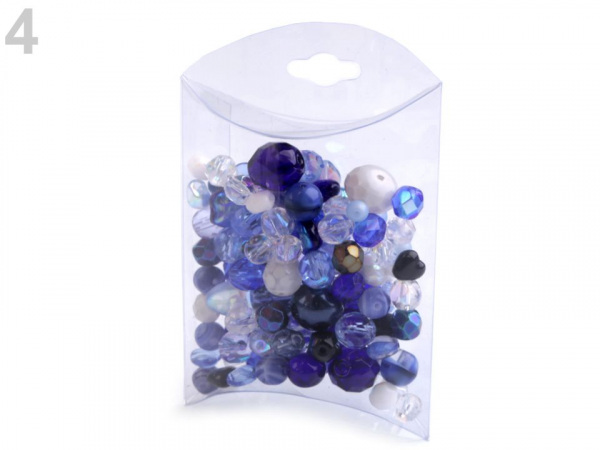 Skleněné korálky ramš ohňovky