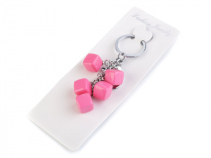 Přívěsek na kabelku / klíče kostka