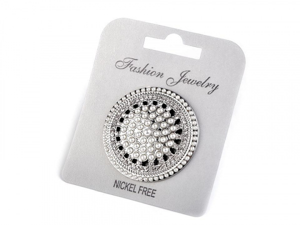 Magnetická brož kočka, slon, mandala