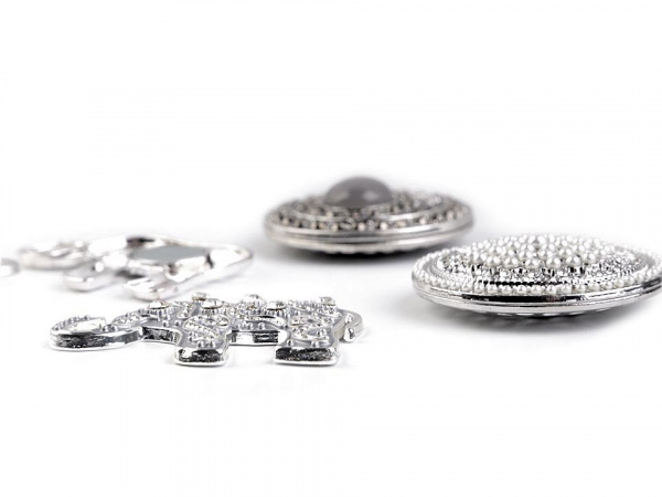 Magnetická brož kočka, slon, mandala