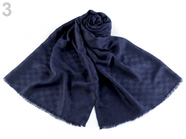 Šála kostky 70x180 cm