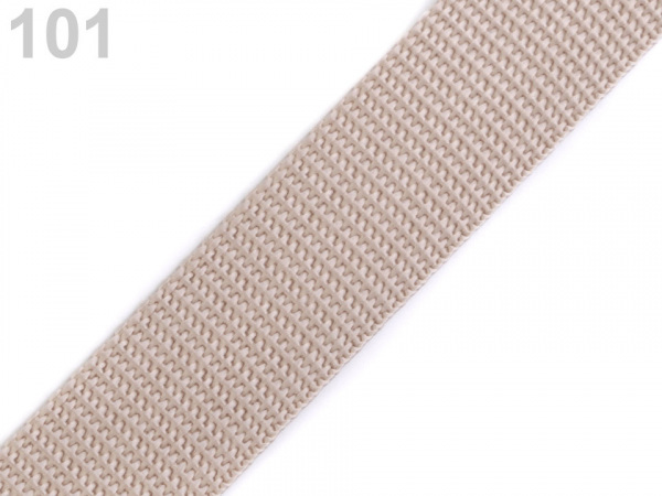 Popruh polypropylénový šíře 25 mm typ BX