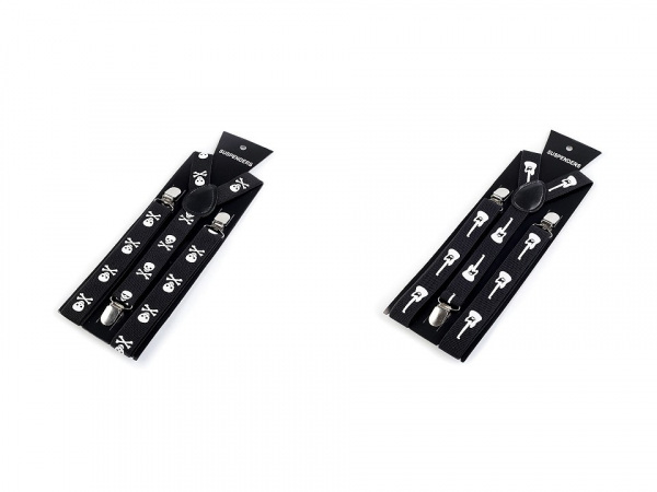 Dětské šle kytara, lebka