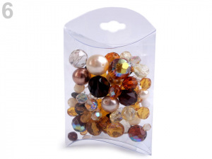 Skleněné korálky ramš ohňovky