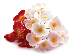 Umělý květ na drátku k aranžování