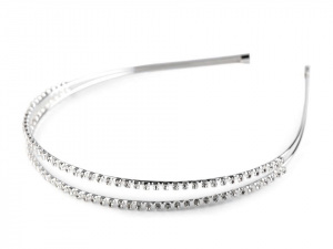 Štrasová čelenka do vlasů