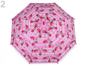 Dámský / dívčí deštník plameňák