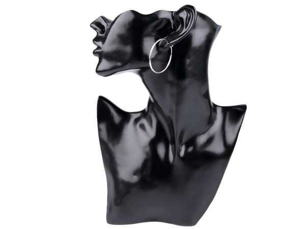 Náušnice kruhy pro uši bez dírek z nerezové oceli