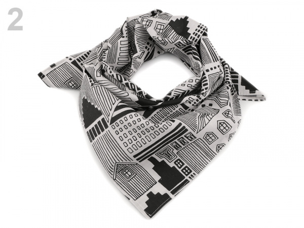 Bavlněný šátek 65x65 cm