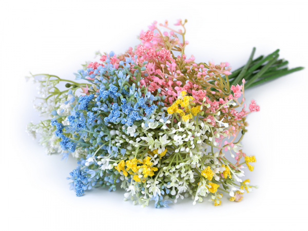 Umělý nevěstin závoj k aranžování