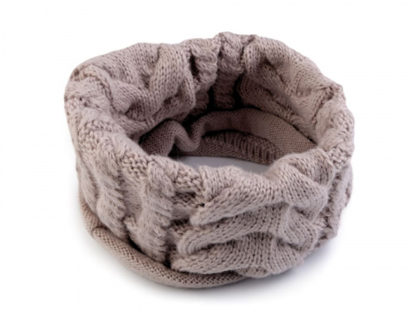 Pletený nákrčník / tunel