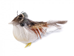 Dekorace ptáček s drátkem