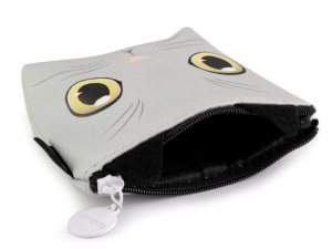 Peněženka / pouzdro kočka Languo 8x11 cm